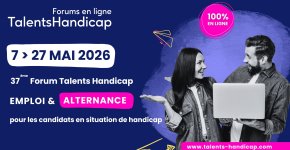 Forum en ligne Talents Handicap – Focus Alternance du 7 au 27 mai 2026
